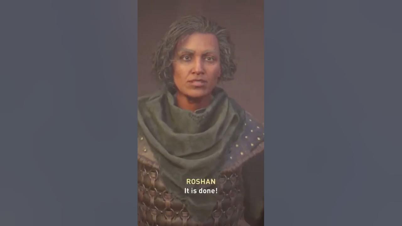 Roshan from Ac Mirage appears on Ac Valhalla