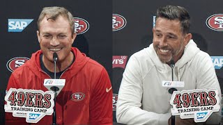 John Lynch and Kyle Shanahan Preview #49ersCamp | 49ers