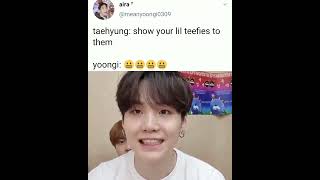 When Someone Asks Yoongi To Show His Teeth