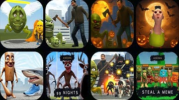 Nextbots In Playground Mod,Nextbots In Pixel,Sandbox In Space,LIN GANG MELON,99 NIGHTS,SHOOTER NEW