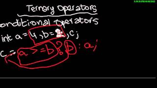 JAVA Programming Tutorial Ternary Operators in Java