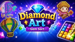 Diamond Art - Gem Sort Game screenshot 5