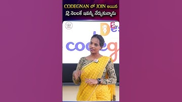 CODEGNAN లో JOIN అయిన 2 నెలలకే ఇవన్నీ నేర్చుకున్నాను | Codegnan | #CodegnanExperience #ITTraining