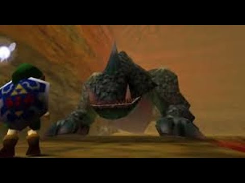 dongo dongo's cavern boss fight [zelda oot] Walkthrough pt:4 - YouTube