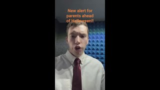 New alert for parents ahead of Halloween trick-or-treating🍬