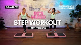 STEP AEROBICS WORKOUT BASIC TO ADVANCED - CHOREOGRAPHY FOR EVERYONE!! #291