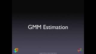 GMM Estimation
