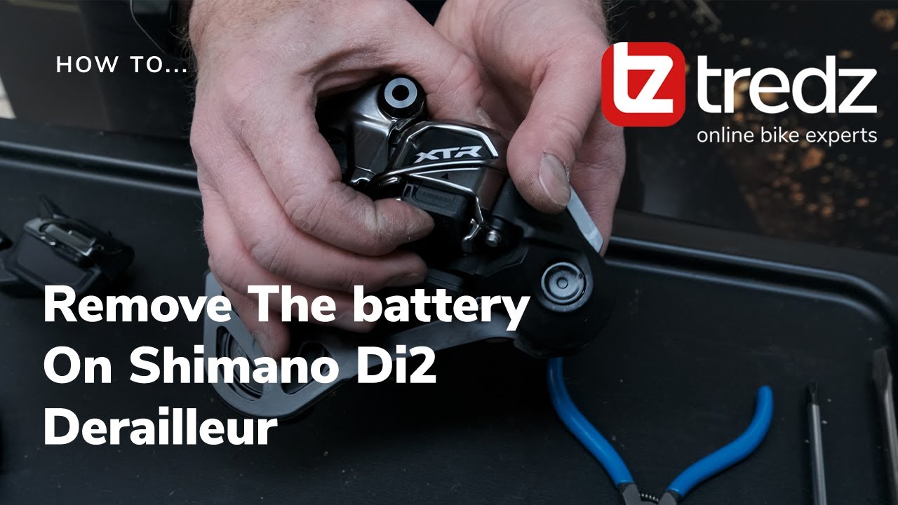 How To Remove The battery On Shimano Di2 Derailleur | Tredz