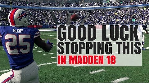 The Best Madden 18 HB Screen You Can