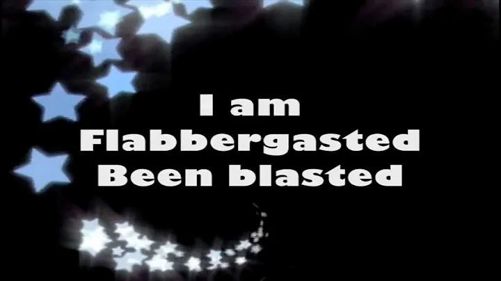 Flabbergasted lyric video - Doug Horley/Duggie Dug Dug (Official Video)