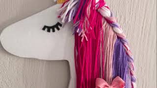 Unicorn Hair Bow Holder