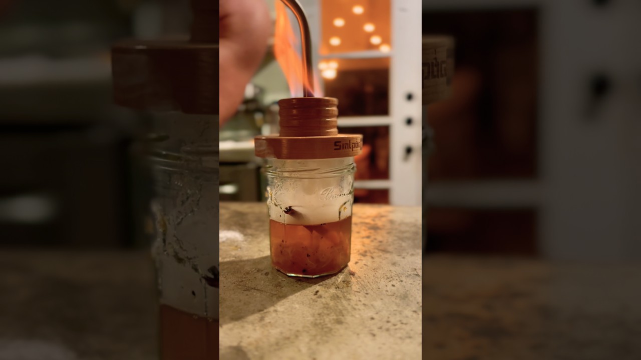 Practicing our cocktails