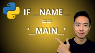 Python if __name__ == ‘__main__’