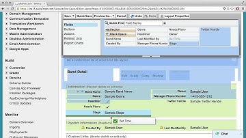 Add the Band Tab and Edit the Page Layout - Intro to Point & Click App Development