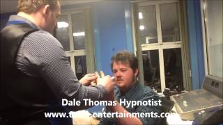 Dale Thomas Hypnotist on Blast 106fm Belfast