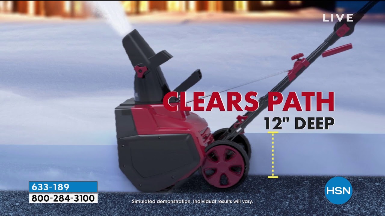Einhell 15 Amp 21" Electric Snow Thrower YouTube
