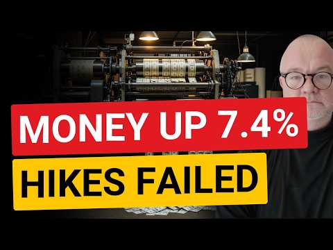 Hanke WARNS: Money Supply Up 7.4%. Hikes Didn't Slow It.
