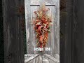 DIY Fall Berry Swag Tutorial | Elegant Autumn Front Door Decor | Design 1198