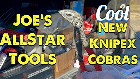 Joe’s AllStar Tool Monday Cool New Knipex Cobras To Show and Other Awesome Tools!