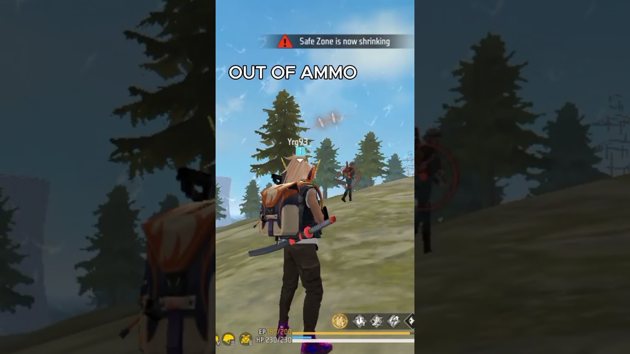 POV: you're out of ammo ▬▬ι═══════ﺤ #freefire  #battleroyale  #garenafreefire  #pubgmobile  #gaming