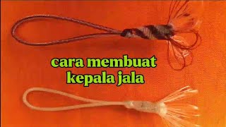 cara membuat kepala jala, awalan 32//,how to make mesh head prefix 32//