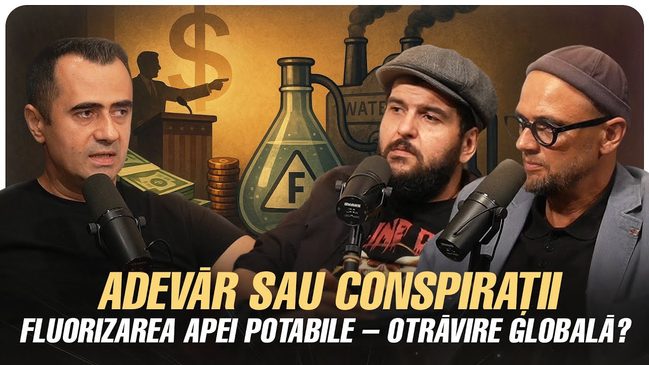 Fluorizarea apei potabile | Adevar sau Conspiratii cu medicul Andrei Anastasiu, Gojira & Oreste