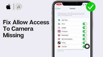 How To Fix Allow Access to Camera Missing on iPhone Apps 2024 | Enable Camera Access iPhone