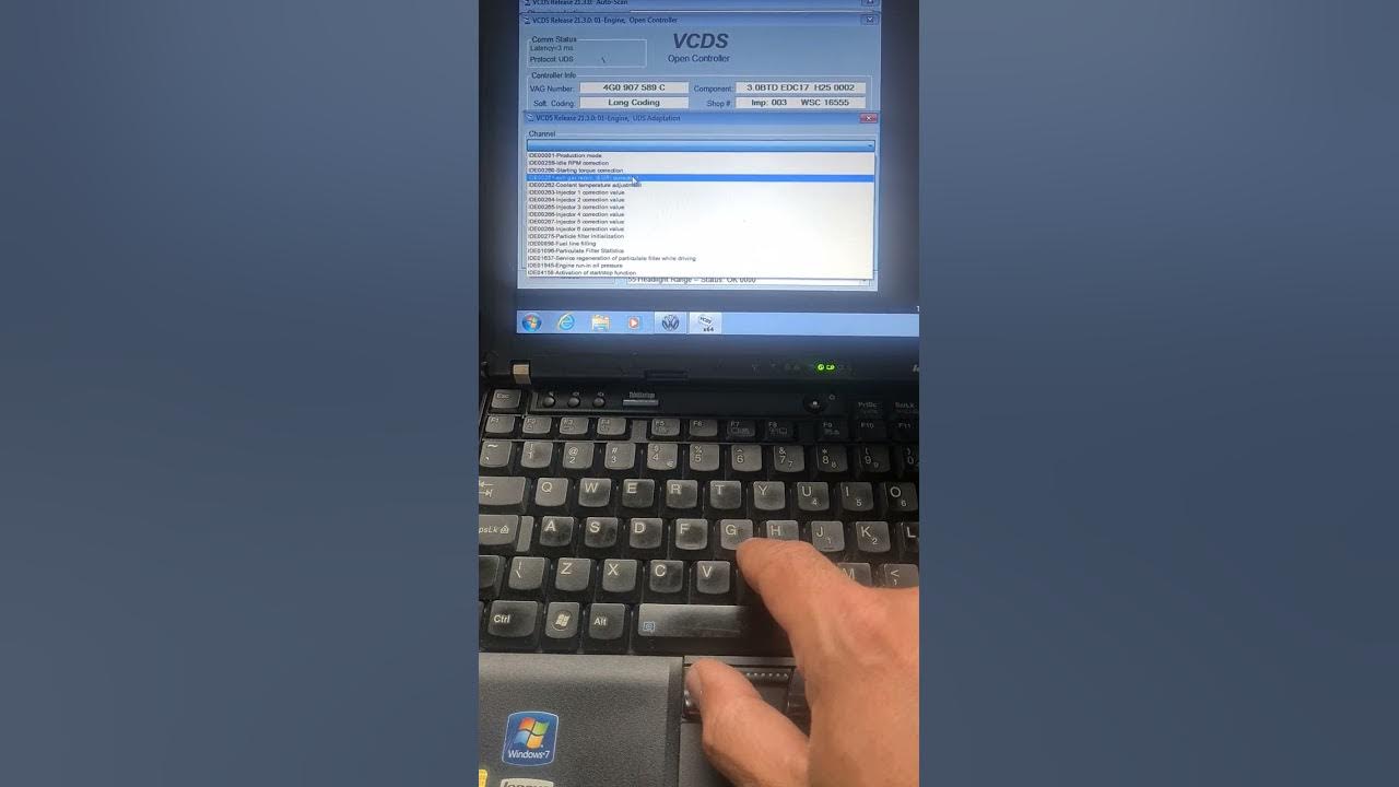 A6 C7 3.0tdi VCDS EGR correction 50mg/stroke and 0mg/stroke YouTube