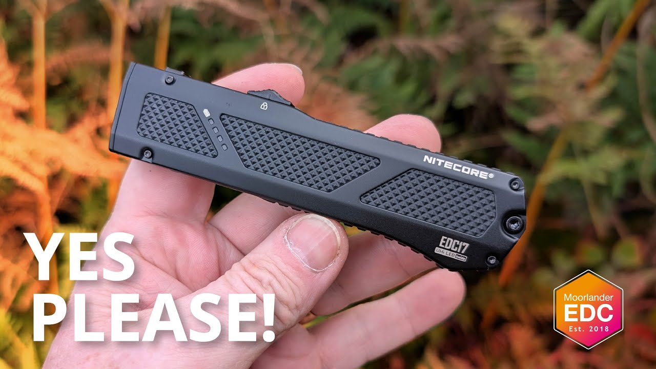 ЕСЛИ у OTF-ножа и фонарика родился ребёнок – Nitecore EDC17