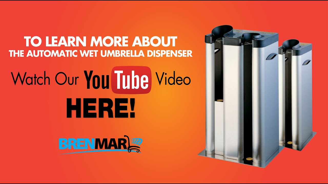 Automatic umbrella bag dispenser YouTube