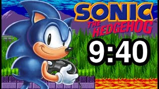 Sonic the Hedgehog - Glitched in 9:40 IGT