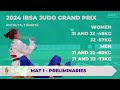 Day 1 - Mat 1 - Preliminaries - IBSA Judo Grand Prix Antalya TUR 2024