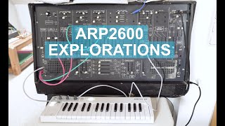 ARP2600 Explorations