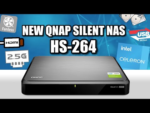 QNAP HS-264 Silent NAS Revealed