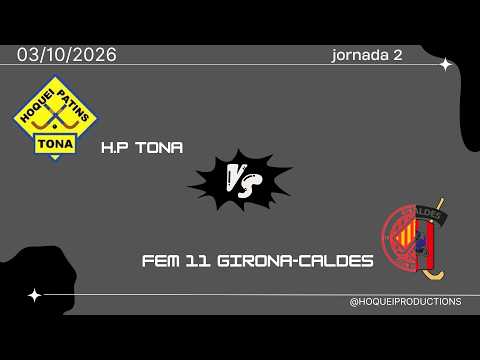 fem11 C.P Tona vs  Girona-Caldes