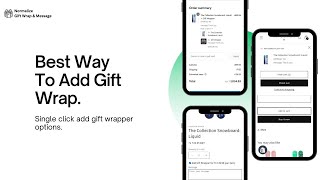 Setup Normalize Gift Wrap & Message Shopify APP