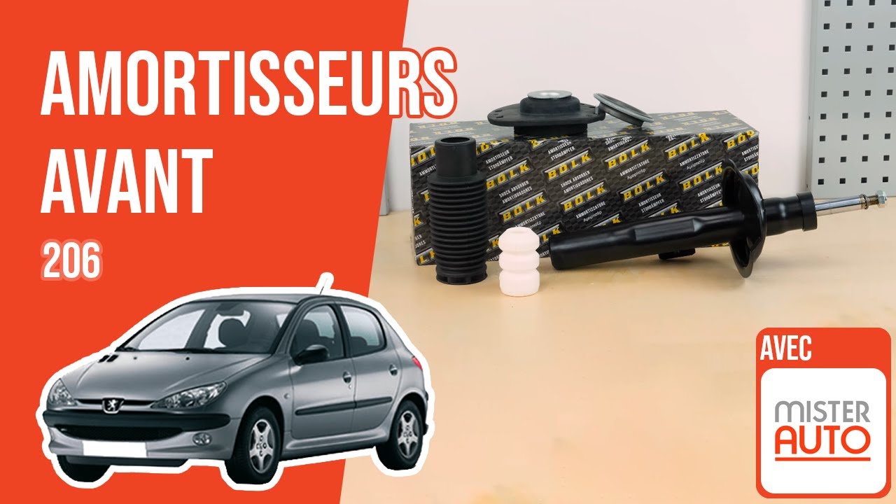 Changer les Amortisseurs avant Peugeot 206 ➿