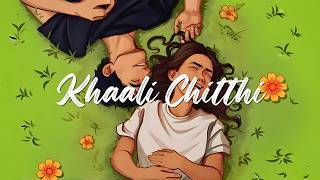 Khaali Chitthi (Official Music Video) | Animated love story | Velvet Music Official