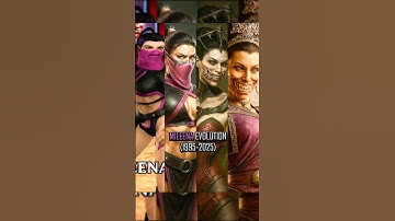Mileena in Mk Deception, Mk Armageddon, MK9 , MkX , Mk11 and Mk1 #mortalkombat