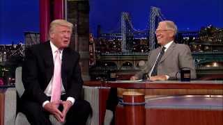 David Letterman Donald Trump On Running For Governor And Dealing With The Mob