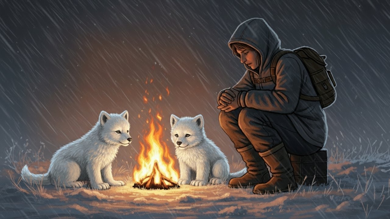 The cubs were freezing in the storm — The human burned their last reserves to warm them, and... HFY