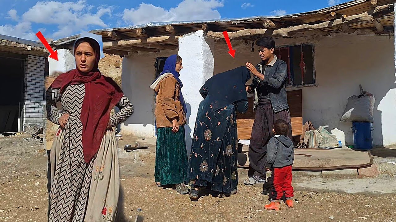 Grandma's visit to Sajjad and Leila's house, family tension