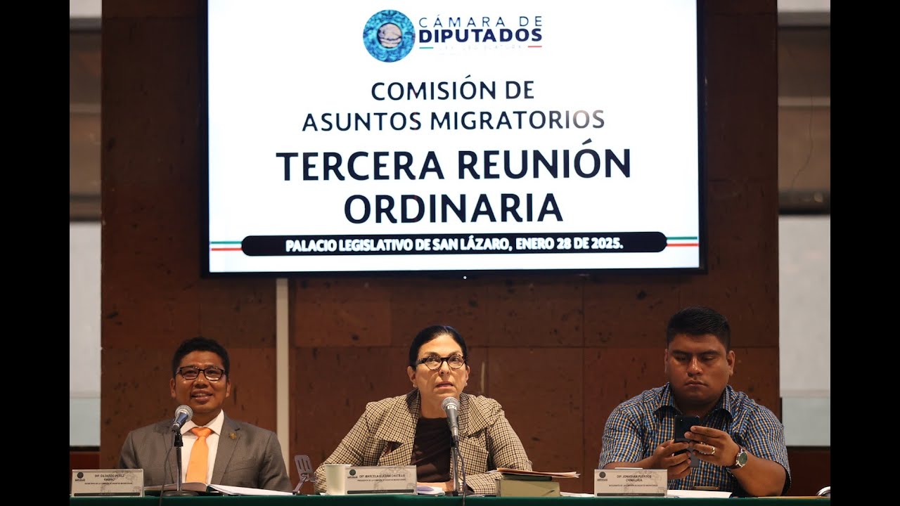 EN VIVO / Reunión Ordinaria de la Comisión de Asuntos Migratorios - YouTube