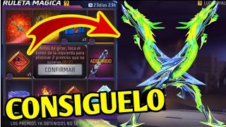 COMO SACAR LA NUEVA PARAFAL EVOLUTIVA CICLON DRAGÓN CON 9 DIAMANTES RULETA MÁGICA FREE FIRE