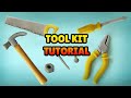 🔴 DIY How to Make a TOOL KIT - Polymer Clay, plastilina and Fondant Tutorial