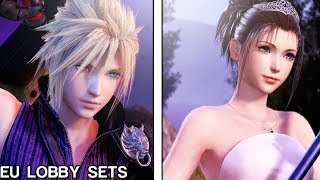 Dissidia NT: EU Lobby Sets 7 (Cloud, Bartz, Locke, Yuna)