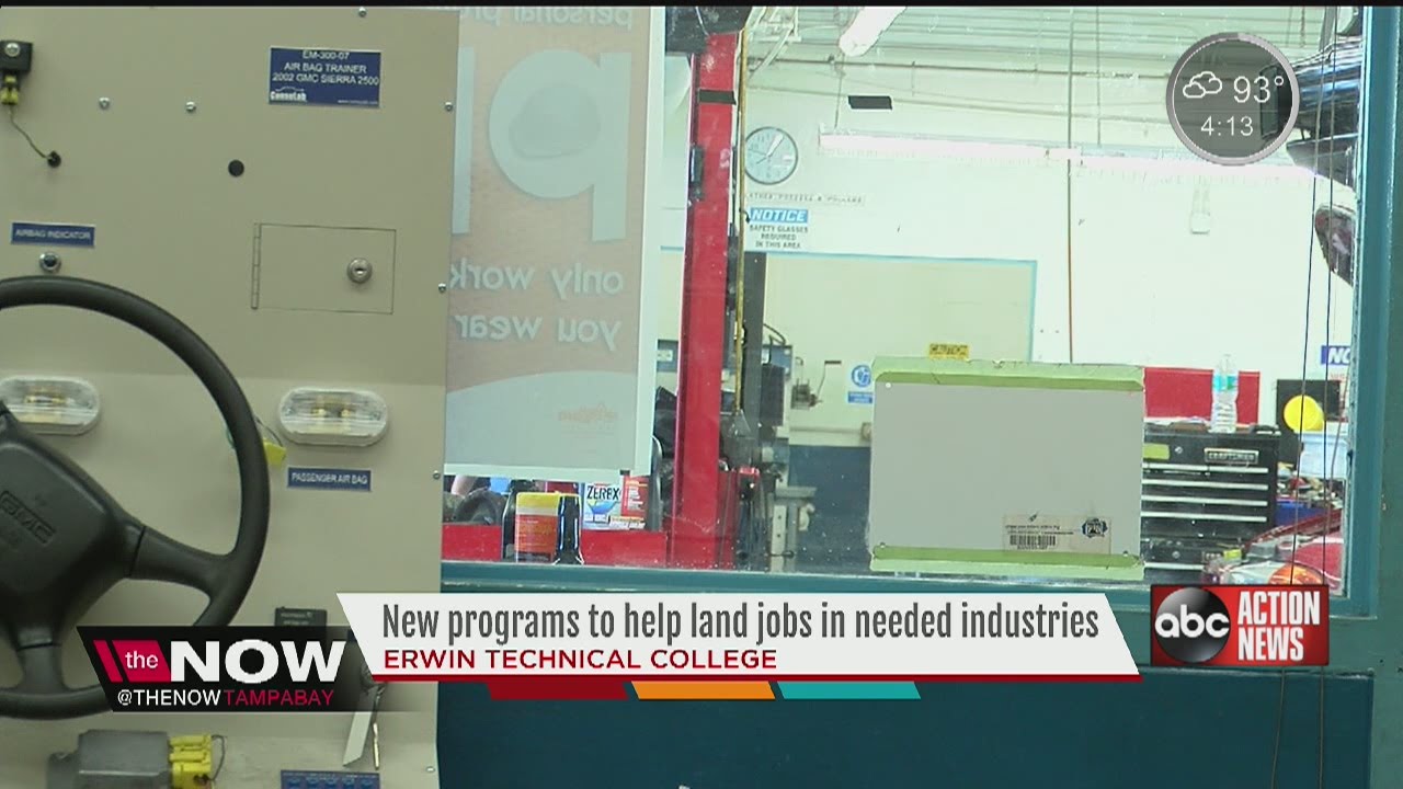 New programs added to technical center in Tampa YouTube