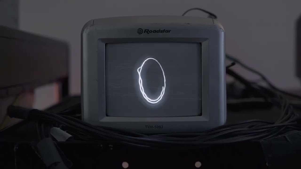 audio visual composition for Wobbulator