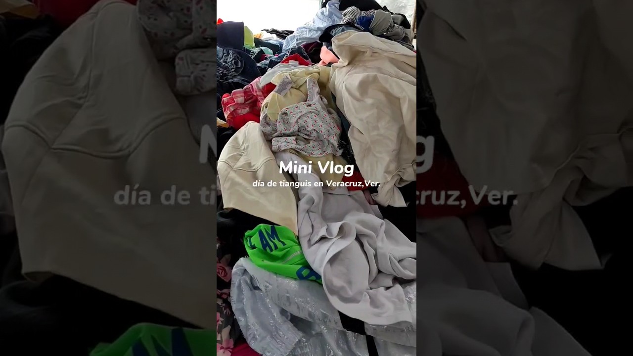 📍Tianguis "Los lavaderos" en Veracruz, Ver. #minivlog #vlog #aesthetic #fyp
