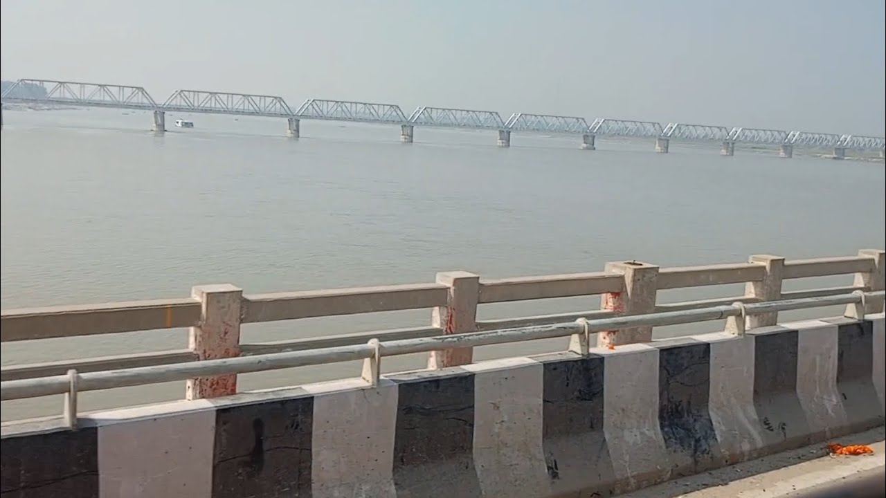 Ghaghara Bridge 🌉 Ayodhya ghat !!  Ayodhya Dham !! Ram Mandir Ayodhya Uttar Pradesh Jay shree Ram ♈